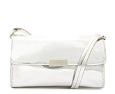 BOLSA TIRACOLO MÉDIA PRATA SPECHHIO C 50009 0001 0001 ANACAPRI - Vintedoisk